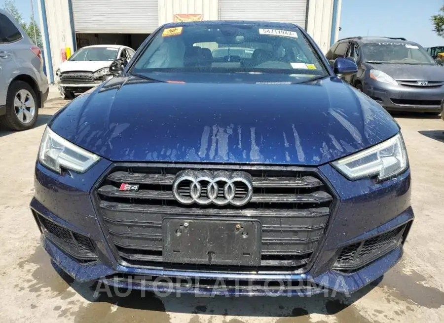 AUDI S4 PREMIUM 2018 vin WAUB4AF49JA099438 from auto auction Copart