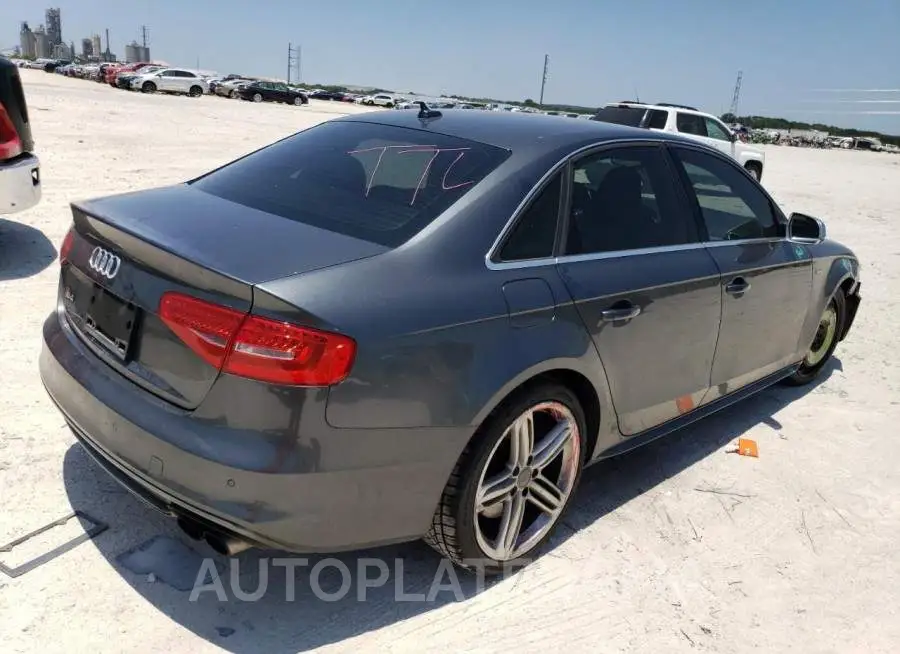 AUDI S4 PREMIUM 2016 vin WAUBGAFL5GA010889 from auto auction Copart