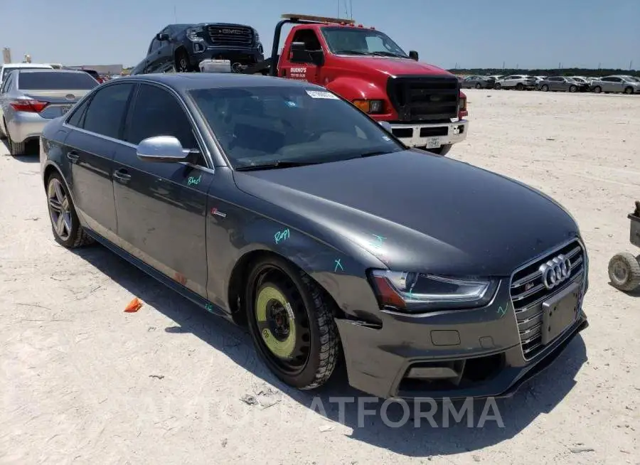 AUDI S4 PREMIUM 2016 vin WAUBGAFL5GA010889 from auto auction Copart