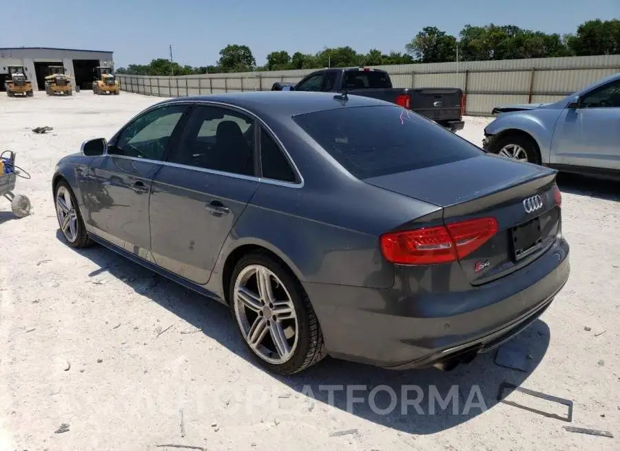 AUDI S4 PREMIUM 2016 vin WAUBGAFL5GA010889 from auto auction Copart