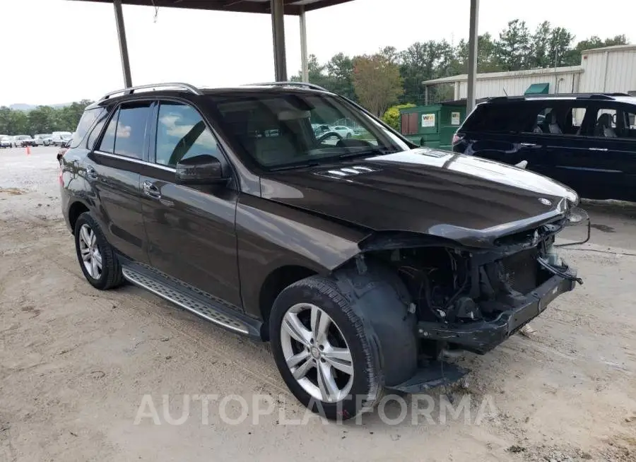 MERCEDES-BENZ ML 350 2015 vin 4JGDA5JB1FA454848 from auto auction Copart