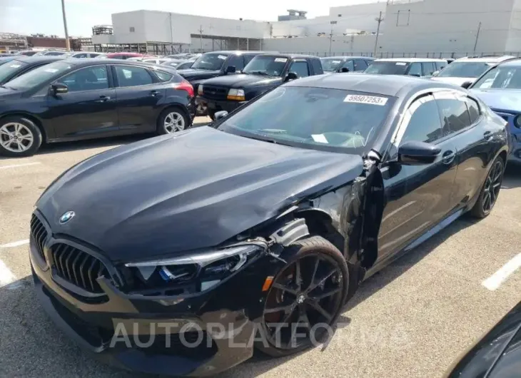 BMW M850XI 2022 vin WBAGV8C08NCH71533 from auto auction Copart