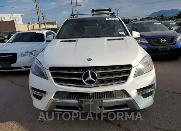 MERCEDES-BENZ ML 400 4MA 2015 vin 4JGDA5GB0FA559355 from auto auction Copart