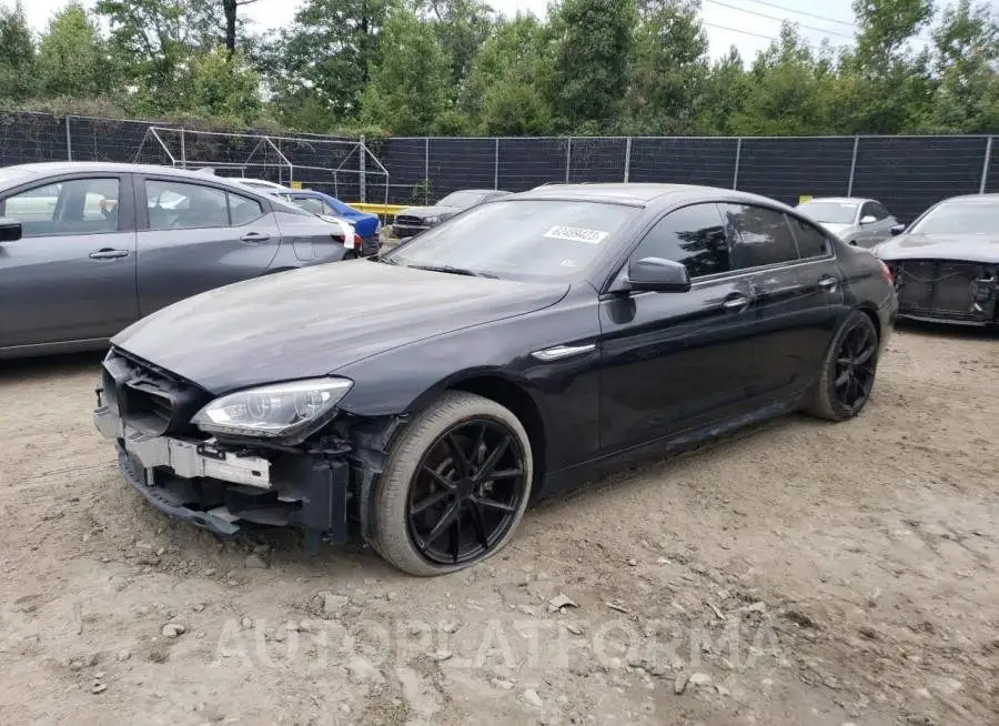 BMW 640 XI GRA 2015 vin WBA6B8C57FD453783 from auto auction Copart