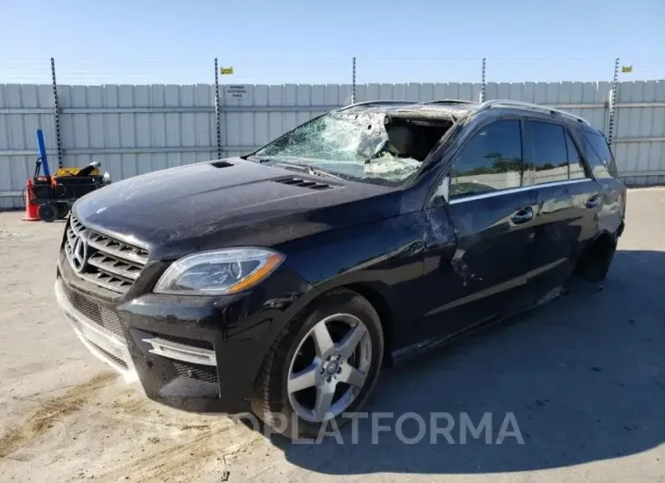 MERCEDES-BENZ ML 400 4MA 2015 vin 4JGDA5GB2FA509086 from auto auction Copart