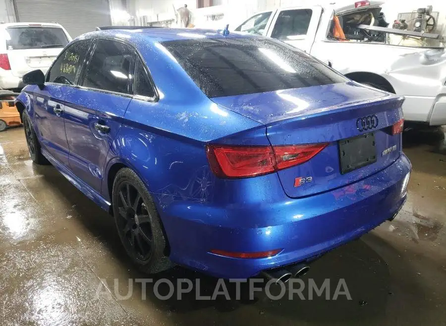 AUDI S3 PREMIUM 2016 vin WAUB1GFF2G1017071 from auto auction Copart