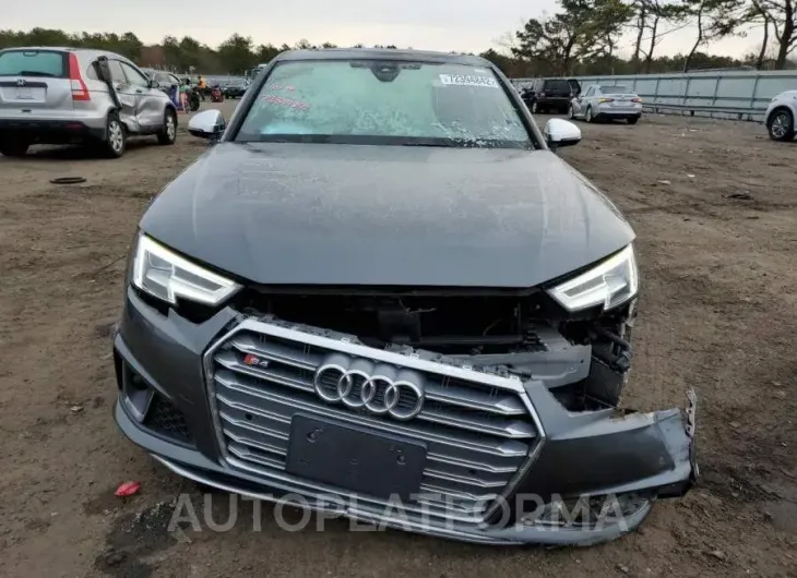 AUDI S4 PRESTIG 2019 vin WAUC4AF47KA004560 from auto auction Copart