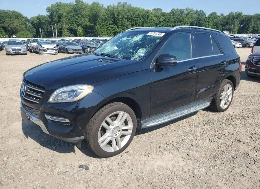 MERCEDES-BENZ ML 350 2015 vin 4JGDA5JBXFA570422 from auto auction Copart