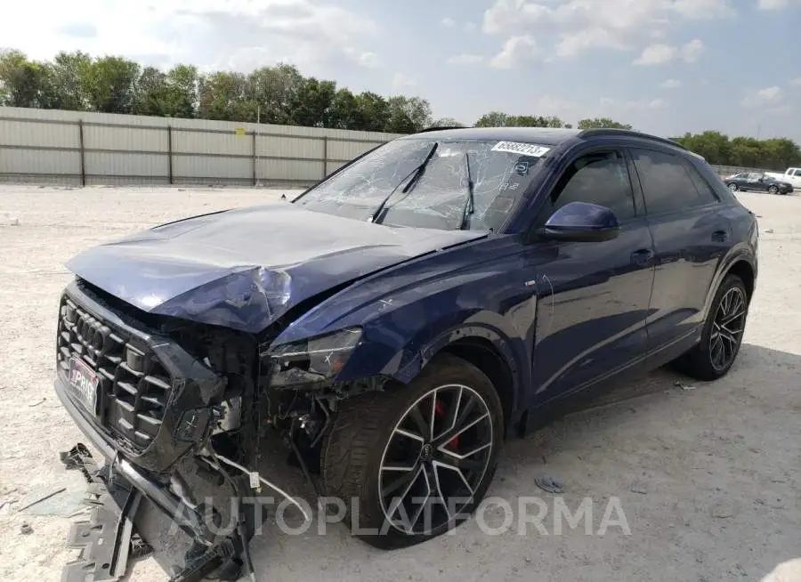 AUDI Q8 PRESTIG 2021 vin WA1FVAF19MD028700 from auto auction Copart