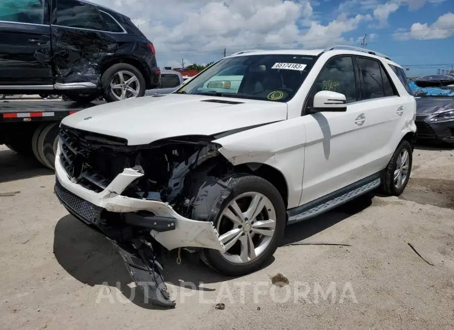 MERCEDES-BENZ ML 350 2015 vin 4JGDA5JB1FA523022 from auto auction Copart