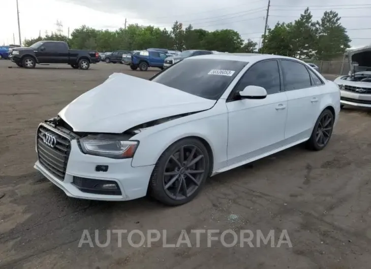 AUDI S4 PREMIUM 2015 vin WAUBGAFL5FA009921 from auto auction Copart