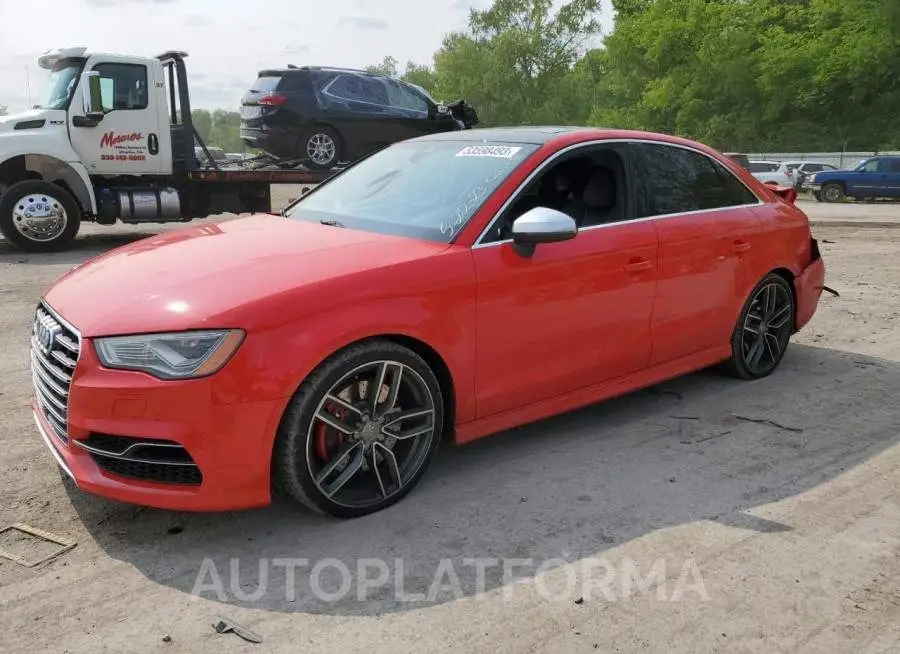 AUDI S3 PRESTIG 2016 vin WAUF1GFF6G1080708 from auto auction Copart