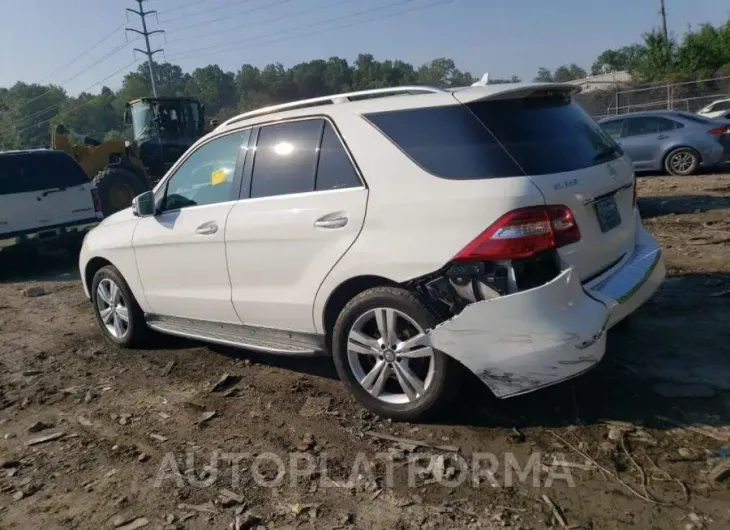 MERCEDES-BENZ ML 350 4MA 2015 vin 4JGDA5HB9FA500710 from auto auction Copart