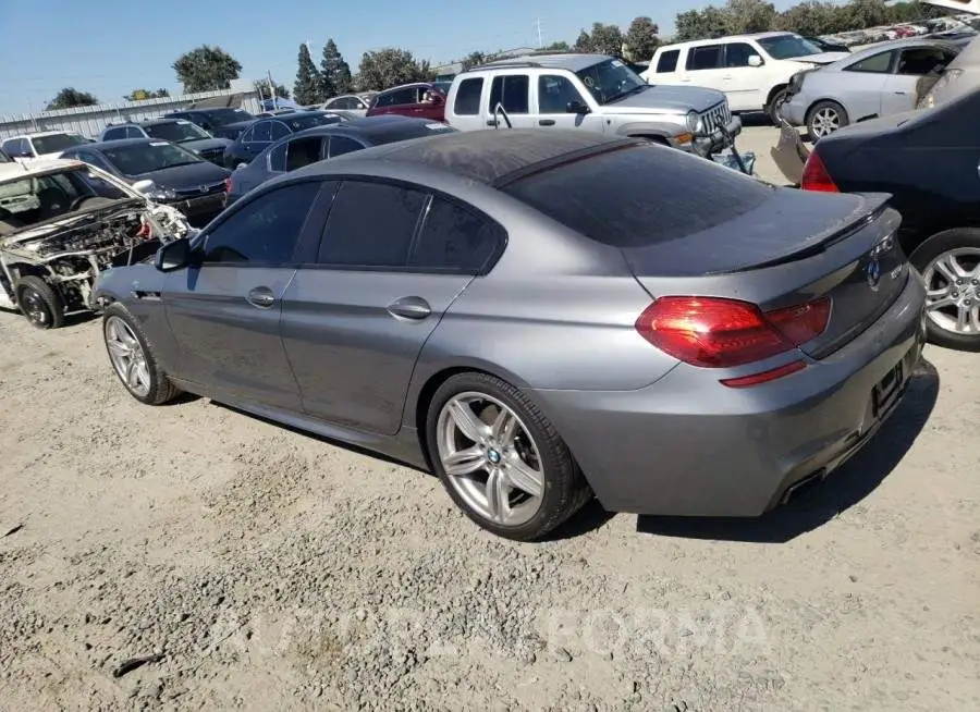 BMW 650 I GRAN 2015 vin WBA6B2C55FGB99067 from auto auction Copart