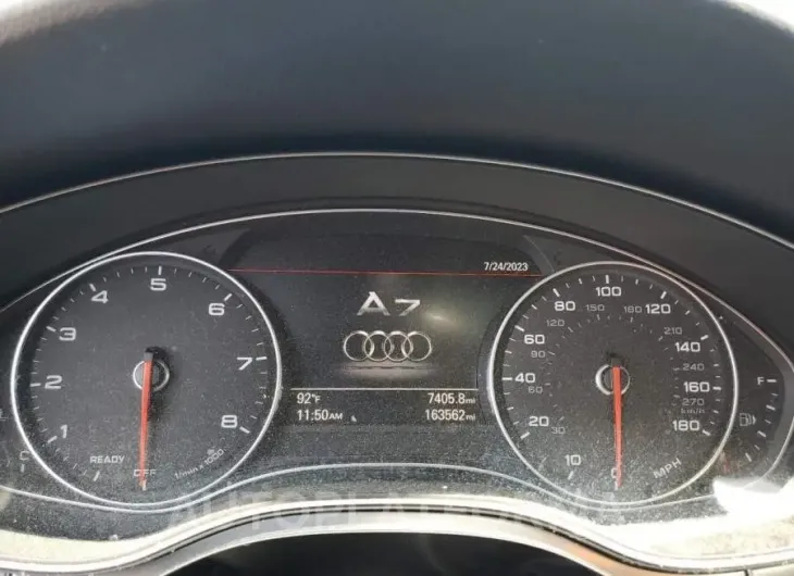 AUDI A7 PRESTIG 2016 vin WAU2GAFC4GN029233 from auto auction Copart