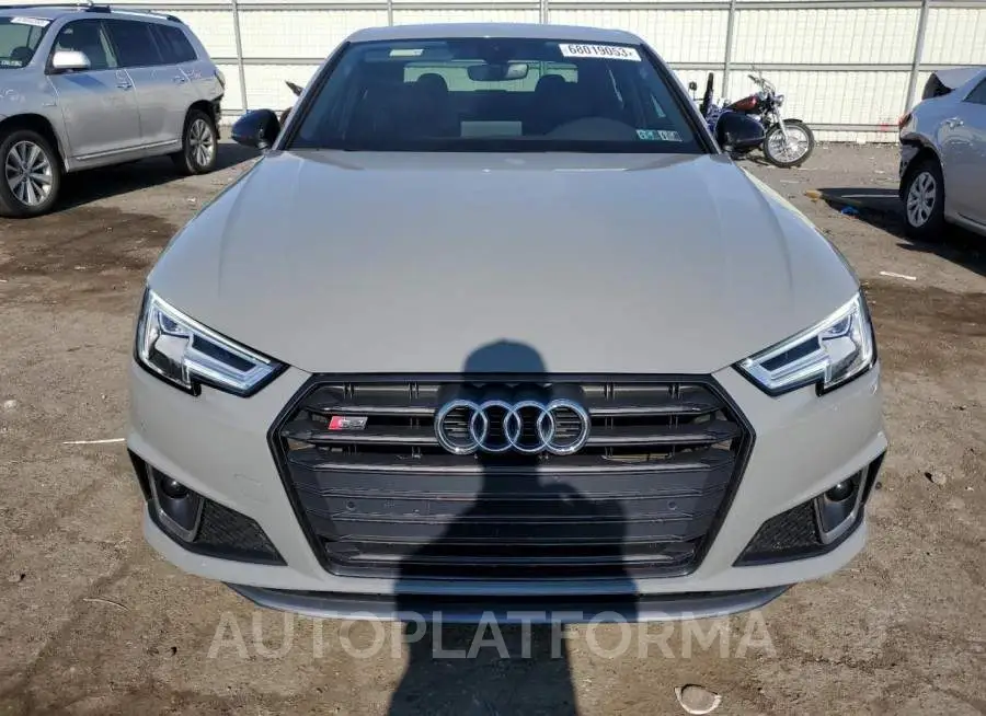 AUDI S4 PREMIUM 2019 vin WAUB4AF46KA005310 from auto auction Copart