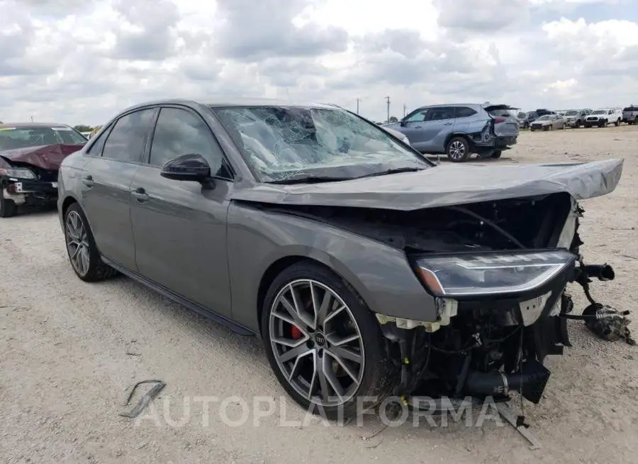 AUDI S4 PRESTIG 2023 vin WAUC4AF45PA014737 from auto auction Copart