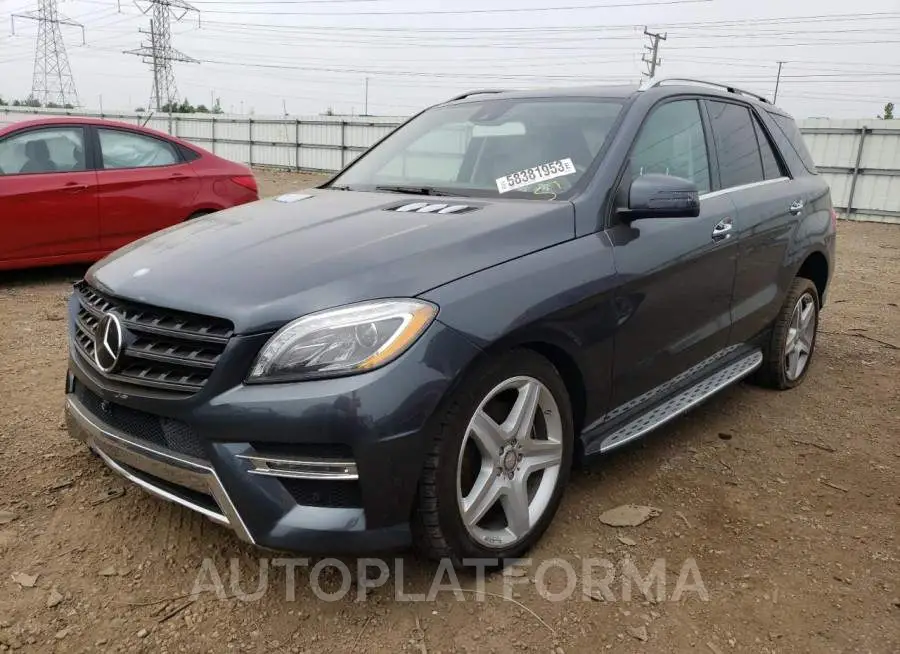 MERCEDES-BENZ ML 400 4MA 2015 vin 4JGDA5GB0FA529062 from auto auction Copart