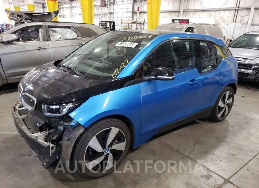 BMW I3 REX 2017 vin WBY1Z8C30HV892214 from auto auction Copart