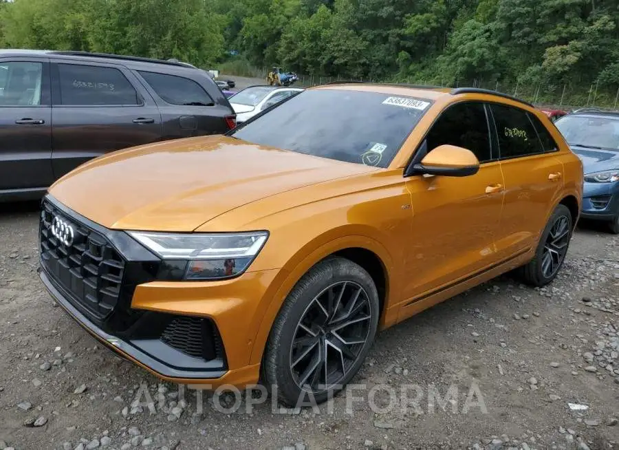 AUDI Q8 PREMIUM 2019 vin WA1EVAF18KD028213 from auto auction Copart