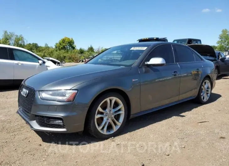 AUDI S4 PREMIUM 2015 vin WAUBGAFL3FA065369 from auto auction Copart