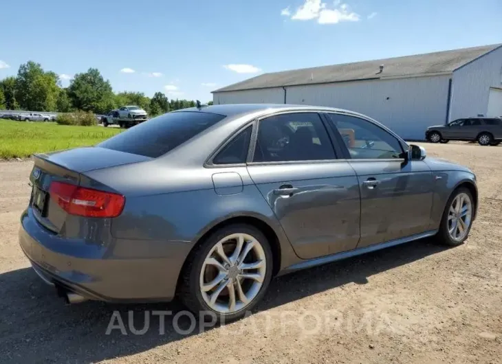 AUDI S4 PREMIUM 2015 vin WAUBGAFL3FA065369 from auto auction Copart