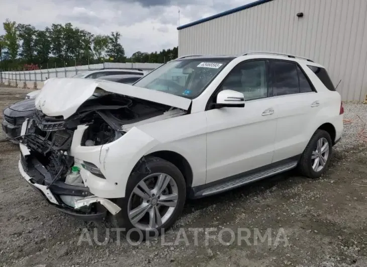 MERCEDES-BENZ ML 350 2015 vin 4JGDA5JBXFA599807 from auto auction Copart