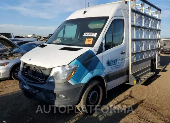 MERCEDES-BENZ SPRINTER 2 2015 vin WD3PE7DC7F5979163 from auto auction Copart