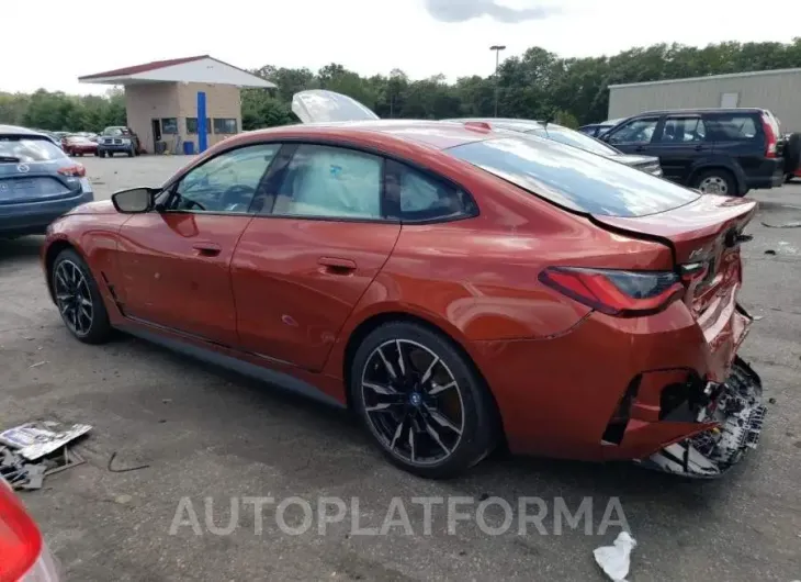 BMW I4 M50 2023 vin WBY33AW05PFR26496 from auto auction Copart