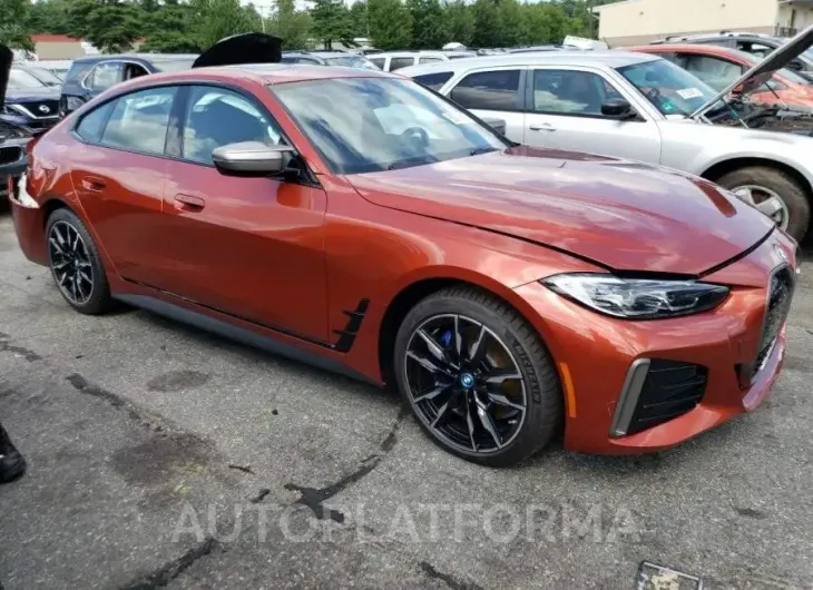 BMW I4 M50 2023 vin WBY33AW05PFR26496 from auto auction Copart