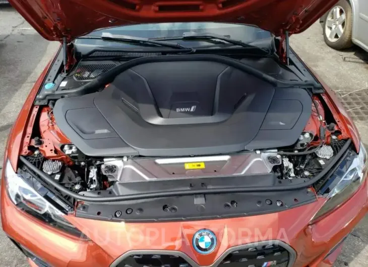 BMW I4 M50 2023 vin WBY33AW05PFR26496 from auto auction Copart