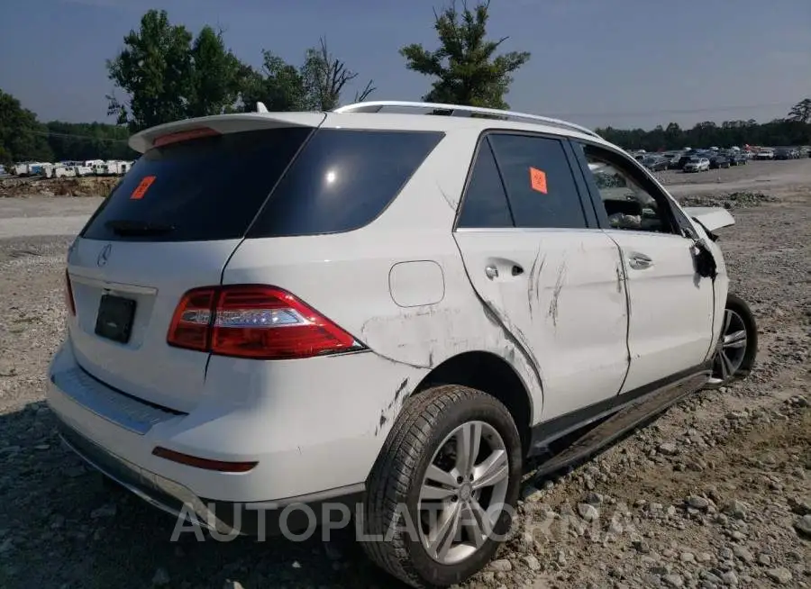 MERCEDES-BENZ ML 350 2015 vin 4JGDA5JB5FA611605 from auto auction Copart