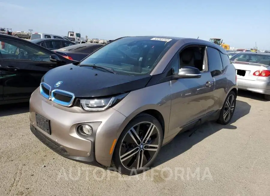 BMW I3 REX 2015 vin WBY1Z4C54FV503291 from auto auction Copart