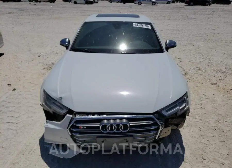 AUDI S4 PREMIUM 2018 vin WAUB4AF48JA001449 from auto auction Copart