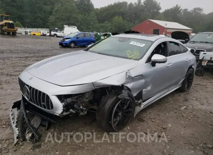 MERCEDES-BENZ AMG GT 43 2022 vin W1K7X5KB0NA045470 from auto auction Copart