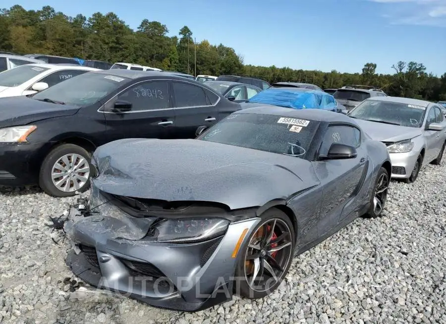 TOYOTA SUPRA BASE 2022 vin WZ1DB0C07NW052674 from auto auction Copart