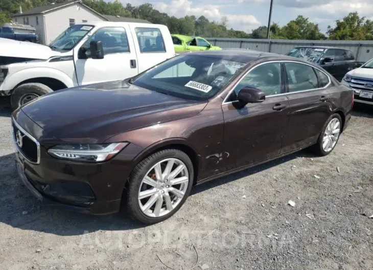 VOLVO S90 T5 MOM 2018 vin LVY982MK1JP025207 from auto auction Copart