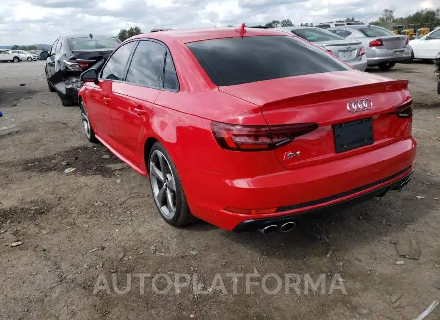 AUDI S4 PREMIUM 2019 vin WAUB4AF40KA108108 from auto auction Copart