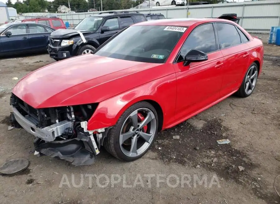 AUDI S4 PREMIUM 2019 vin WAUB4AF40KA108108 from auto auction Copart