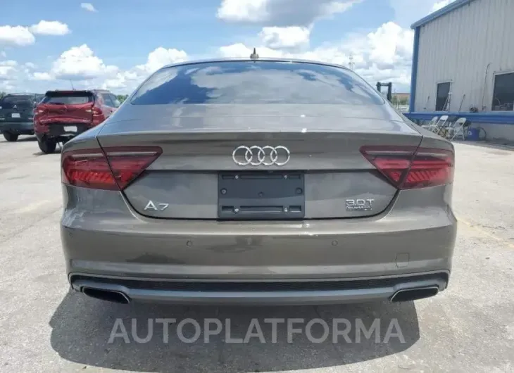 AUDI A7 PREMIUM 2016 vin WAUWGAFC5GN077793 from auto auction Copart