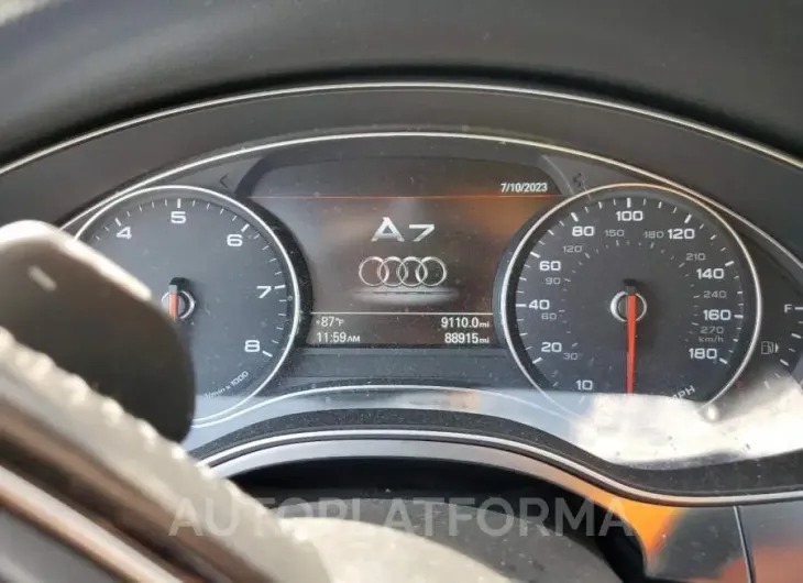 AUDI A7 PREMIUM 2015 vin WAUWGAFC7FN005458 from auto auction Copart