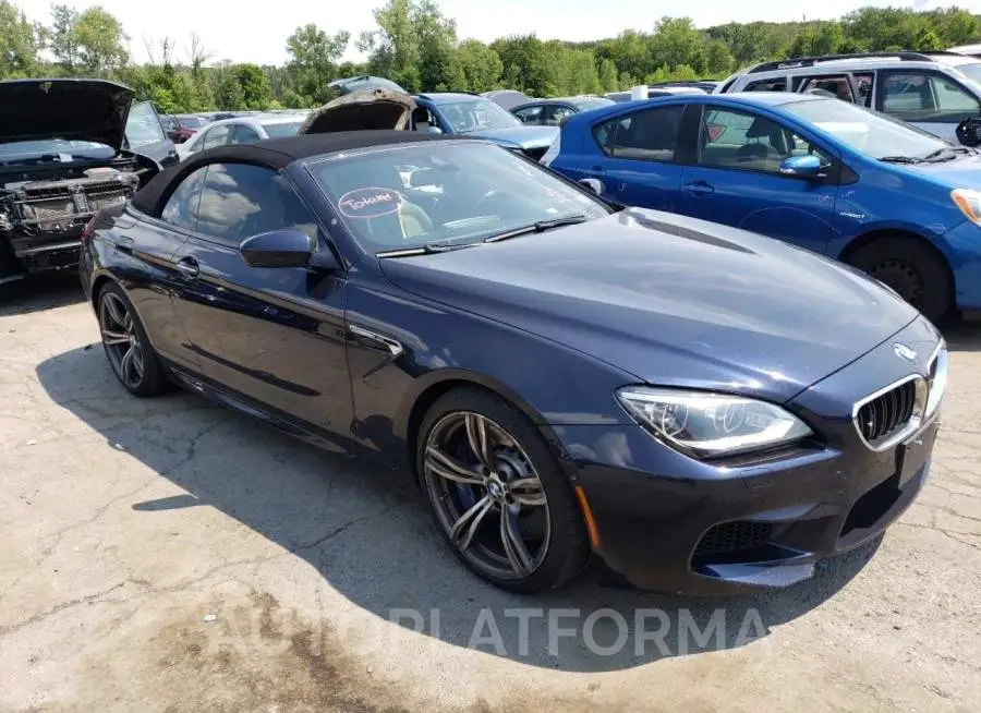 BMW M6 2015 vin WBSLZ9C58FD651451 from auto auction Copart