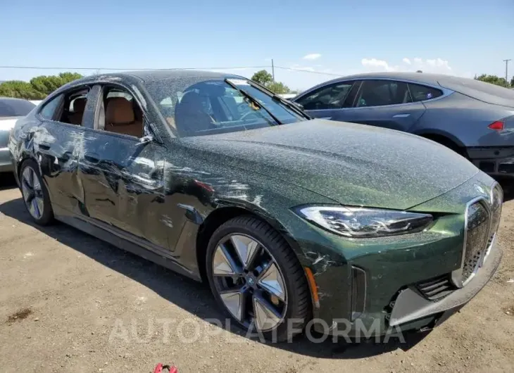 BMW I4 EDRIVE3 2023 vin WBY43AW0XPFR13862 from auto auction Copart