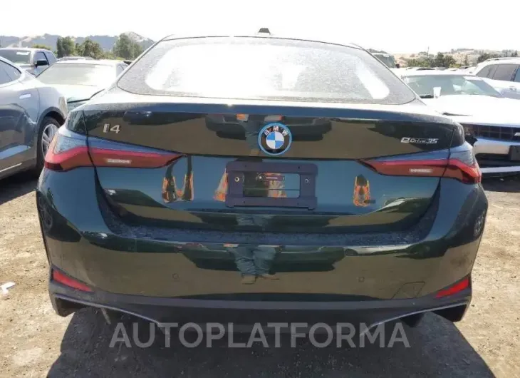 BMW I4 EDRIVE3 2023 vin WBY43AW0XPFR13862 from auto auction Copart