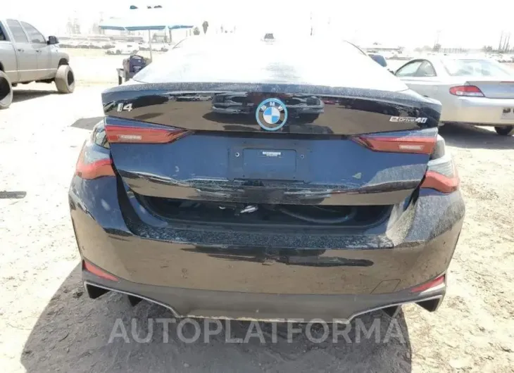 BMW I4 EDRIVE4 2023 vin WBY73AW04PFP73353 from auto auction Copart