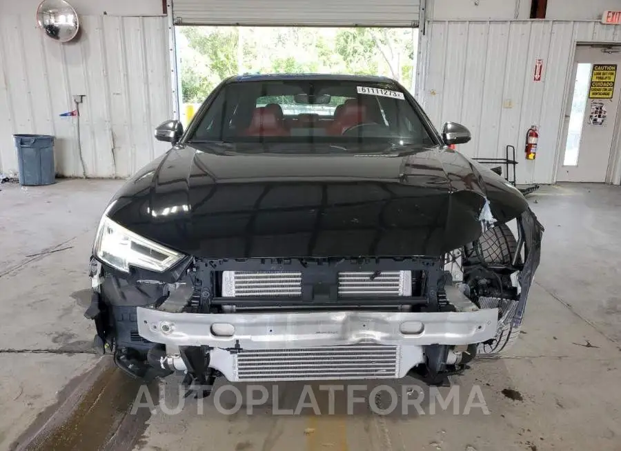 AUDI S4 PRESTIG 2018 vin WAUC4AF44JA003767 from auto auction Copart