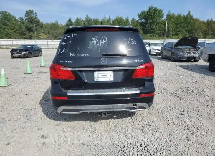 MERCEDES-BENZ GL 450 4MA 2015 vin 4JGDF6EE5FA555158 from auto auction Copart