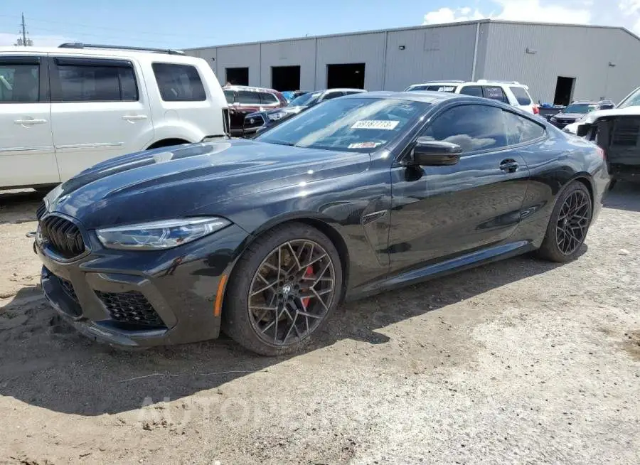 BMW M8 2022 vin WBSAE0C06NCH14296 from auto auction Copart