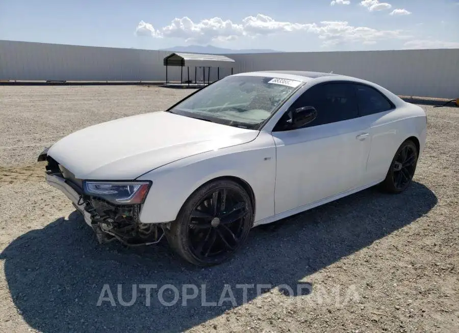 AUDI S5 PREMIUM 2016 vin WAUC4AFR3GA025554 from auto auction Copart