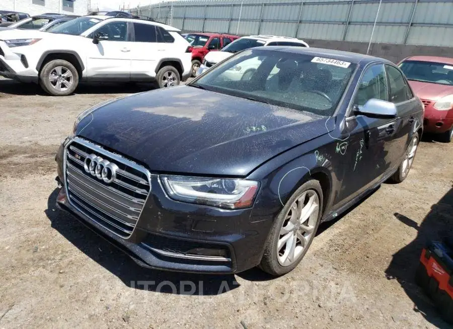 AUDI S4 PRESTIG 2015 vin WAUKGAFL4FA034860 from auto auction Copart